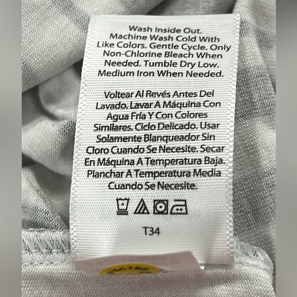 B2552- TS Convertible Smocked Skirt Dress Riviera Stripe Silver 3X (24W–26W) NWT - Picture 4 of 9